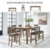 image:imageSignature Design by Ashley Vallister Backless Counter Height Dining BenchLight Brown