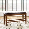 image:imageSignature Design by Ashley Vallister Backless Counter Height Dining BenchMedium Brown