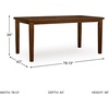 image:imageSignature Design by Ashley Vallister Backless Counter Height Dining BenchMedium Brown