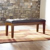 image:imageSignature Design by Ashley Vallister Backless Counter Height Dining BenchMedium Brown