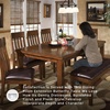 image:imageSignature Design by Ashley Vallister Backless Counter Height Dining BenchMedium Brown