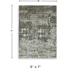image:imageSignature Design by Ashley Valmontic Contemporary Indoor Abstract 8 x 10 Large Rug Gray amp Light Gray51 x 71 Rectangular