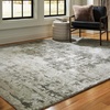 image:imageSignature Design by Ashley Valmontic Contemporary Indoor Abstract 8 x 10 Large Rug Gray amp Light Gray51 x 71 Rectangular