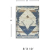 image:imageSignature Design by Ashley Varnler Classic Indoor Medallion 5 x 7 Rug Blue amp Light Brown78 x 97 Rectangular