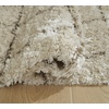 image:imageSignature Design by Ashley Wrenlow Casual Indoor Stain Resistant Geometric 5 x 7 Shag Rug Gray amp WhiteBeige  Brown