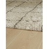 image:imageSignature Design by Ashley Wrenlow Casual Indoor Stain Resistant Geometric 5 x 7 Shag Rug Gray amp WhiteBeige  Brown