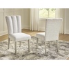 image:imageSignature Design by Ashley Zendalia Upholstered Dining Chairs Set of 2Beige