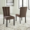 image:imageSignature Design by Ashley Zendalia Upholstered Dining Chairs Set of 2Mocha