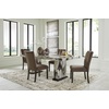 image:imageSignature Design by Ashley Zendalia Upholstered Dining Chairs Set of 2Mocha