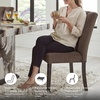 image:imageSignature Design by Ashley Zendalia Upholstered Dining Chairs Set of 2Mocha