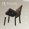 image:imageSignature Design by Ashley Zendalia Upholstered Dining Chairs Set of 2Mocha