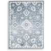 image:imageSignature Design by Ashley Area Rug 5x7 Machine Washable Blue Gray
