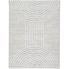 image:imageSignature Design by Ashley Area Rug 5x7 Modern Geometric GrayCream710 x 10