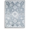 image:imageSignature Design by Ashley Area Rug Large Washable 8x10 Blue amp Gray