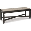 image:imageSignature Design by Ashley Havonplane Counter Height Dining Bench 72Darkwash