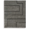 image:imageSignature Design by Ashley Living Room Area Rug Black Geometric 8x10