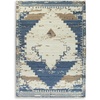 image:imageSignature Design by Ashley Varnler Classic Indoor Medallion 5 x 7 Rug Blue amp Light Brown78 x 97 Rectangular