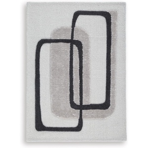 image:imageSignature Design by Ashley Abstract Wool Area Rug 5x7 Ivory
