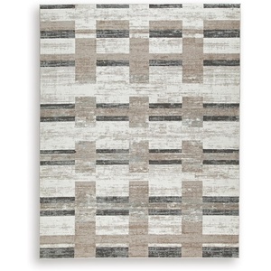 image:imageSignature Design by Ashley Area Rugs Gray Striped 8 x 10 for Living Room711 x 911 Rectangular