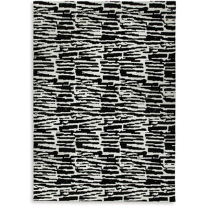 image:imageSignature Design by Ashley Bramshaw Area Rug 5x7 Black and White103 x 142 Rectangular