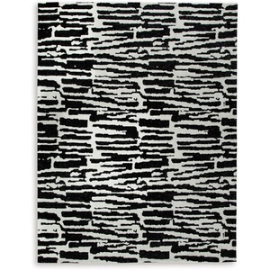 image:imageSignature Design by Ashley Bramshaw Area Rug 5x7 Black and White78 x 910 Rectangular