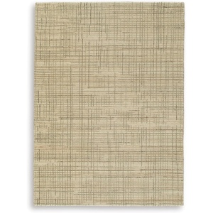 image:imageSignature Design by Ashley Janston Modern Indoor Plaid Handmade 5 x 7 Rug Light Brown amp Gray51 x 7 Rectangular