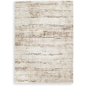 image:imageSignature Design by Ashley Kasney Area Rug 8x10 Striped Cream amp Brown54 x 72 Rectangular