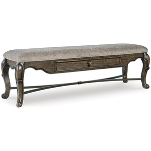 image:imageSignature Design by Ashley Maylee Upholstered Dining Bench 63 Storage