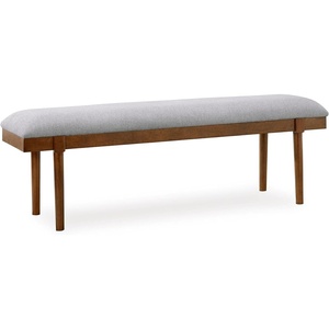 image:imageSignature Design by Ashley Robbinsdale 49 Counter Height Dining Bench Antique WhiteLight Gray  Light Brown