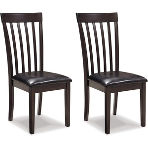 image:imageSignature Design by Ashley Upholstered Dining Chair Set of 2 WhiteDark Brown