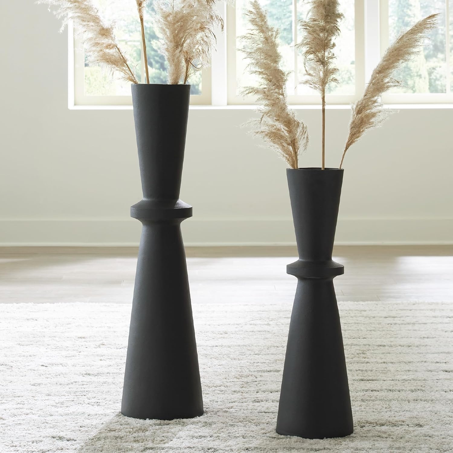 image:imageSignature Design by Ashley Collisten 39 Tall Black Floor Vase10 W x 10 D x 39 H