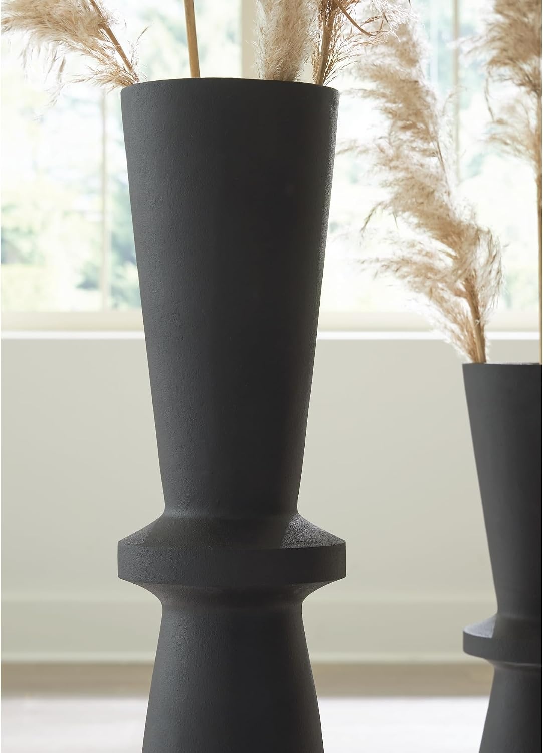 image:imageSignature Design by Ashley Collisten 39 Tall Black Floor Vase10 W x 10 D x 39 H