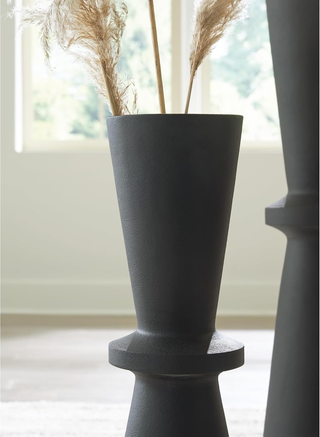 image:imageSignature Design by Ashley Collisten 39 Tall Black Floor Vase875 W x 875 D x 30 H
