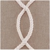 image:imageAshley Furniture Signature Design  Lessel Rope Decorative Throw Pillow Cover  Comfortable Cotton  Traditional  Natural