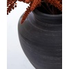 image:imageSignature Design by Ashley 12 Inch Rustic Ceramic Vase Distressed WhiteBlack