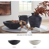 image:imageSignature Design by Ashley 16 Large Rustic Black Ceramic Centerpiece BowlBlack