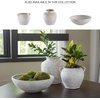 image:imageSignature Design by Ashley 16 Large Rustic Black Ceramic Centerpiece BowlWhite
