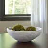 image:imageSignature Design by Ashley 16 Large Rustic Black Ceramic Centerpiece BowlWhite