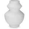 image:imageSignature Design by Ashley 18 Inch Tall White Geometric Polyresin VaseWhite