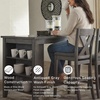 image:imageSignature Design by Ashley 1Piece Counter Height Dining Table 60InchGraywash