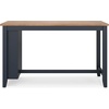 image:imageSignature Design by Ashley 1Piece Counter Height Dining Table 60InchLight Brown  Blue