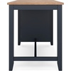 image:imageSignature Design by Ashley 1Piece Counter Height Dining Table 60InchLight Brown  Blue