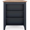 image:imageSignature Design by Ashley 1Piece Counter Height Dining Table 60InchLight Brown  Blue