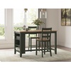 image:imageSignature Design by Ashley 1Piece Counter Height Dining Table 60InchLight Brown  Green