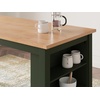 image:imageSignature Design by Ashley 1Piece Counter Height Dining Table 60InchLight Brown  Green