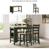 image:imageSignature Design by Ashley 1Piece Counter Height Dining Table 60InchLight Brown  Green