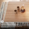 image:imageSignature Design by Ashley 1Piece Counter Height Dining Table 60InchLight Brown  White