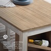 image:imageSignature Design by Ashley 1Piece Counter Height Dining Table 60InchWhitewash