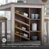 image:imageSignature Design by Ashley 1Piece Counter Height Dining Table 60InchWhitewash