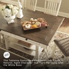 image:imageSignature Design by Ashley 1Piece Counter Height Dining Table with StorageWhitewash